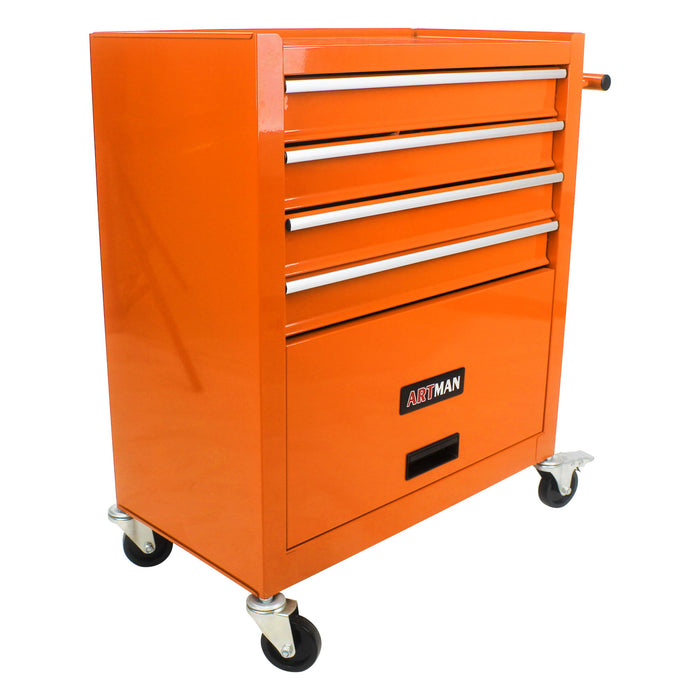 4 Drawers Multifunctional Tool Cart With Wheels