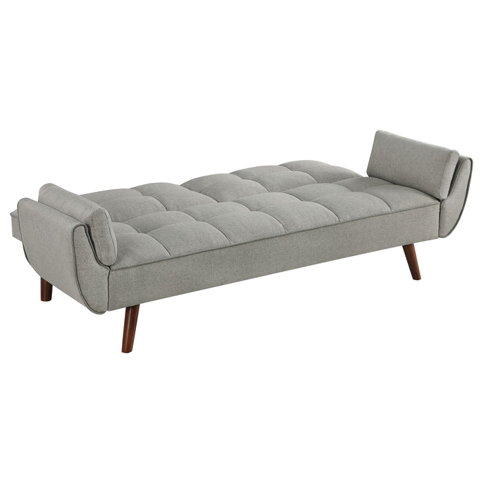 Caufield - Tufted Convertible Sofa Bed Upholstered - Gray