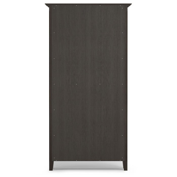 Amherst - 5 Shelf Bookcase - Brown