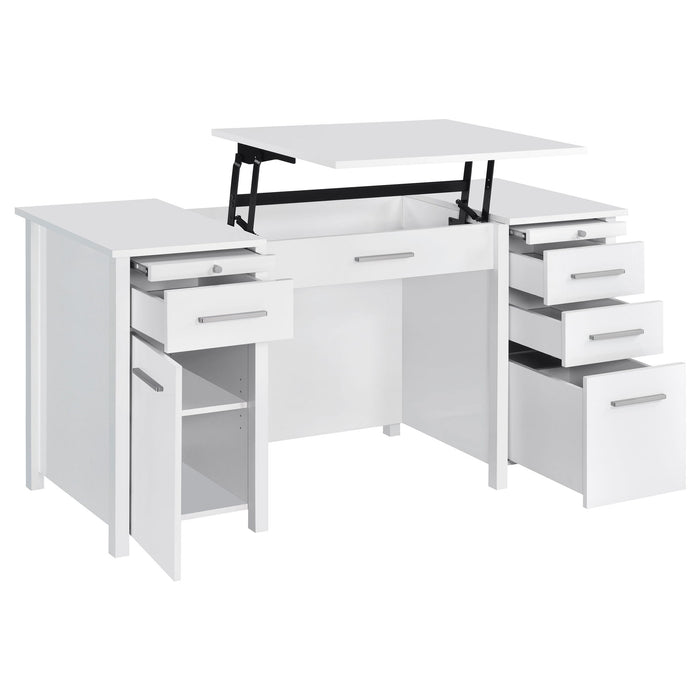 Rayna - 4 Drawer Office Desk With Lift-Top