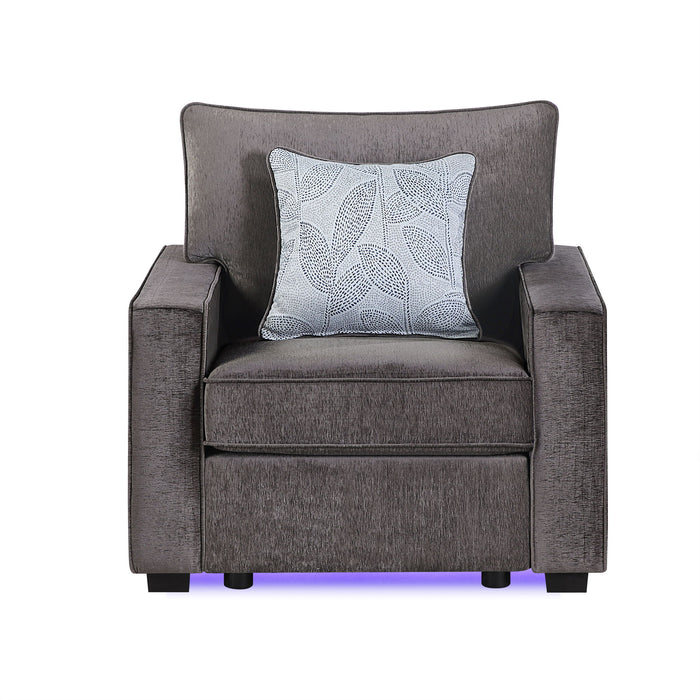 Rita - Accent Chair With LED Underlighting