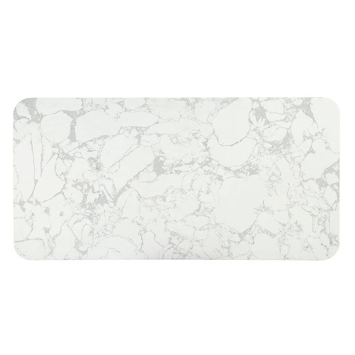 Clayten - Engineered Marble Top Dining Table - Marble