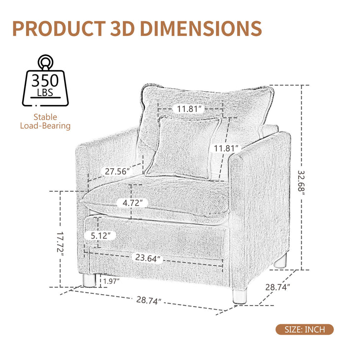 Modern Reading Armchair