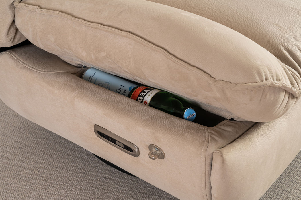 Power Recliner Swivel Glider USB Charger With Bluetooth Music Player, Sleep, Working, Game And Leisure