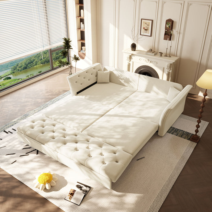 Oversize Pull Out Sofa Bed For Living Room