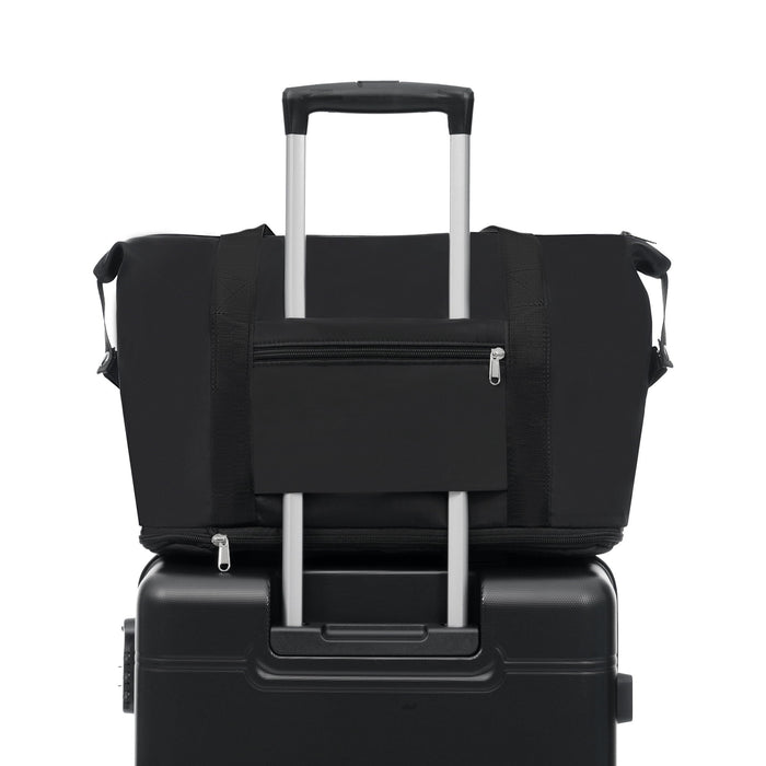 6 Piece Lightweight Hardshell Luggage Set With Double Spinner Wheels, Password Lock