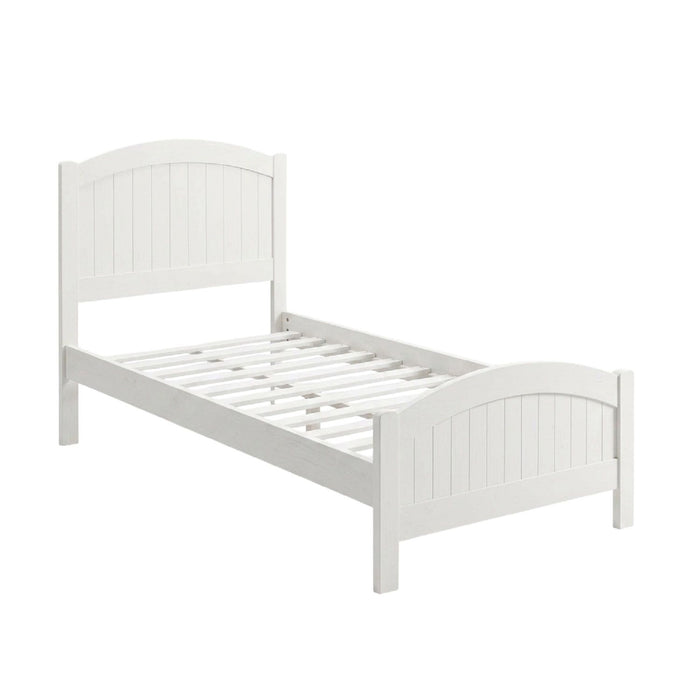 Carved Headboard Bed