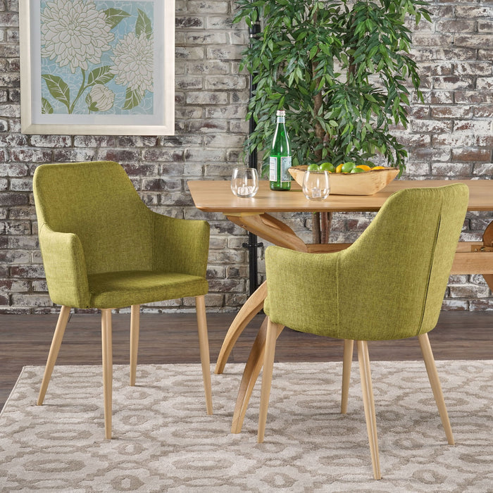 Elegant Dining Chair With Contoured Support