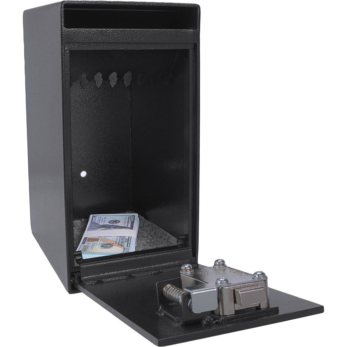 0 27 Cu Ft Dual Key Depository Safe - Black