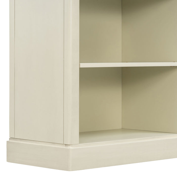 Console Table With 2 Drawers And Open Shelves