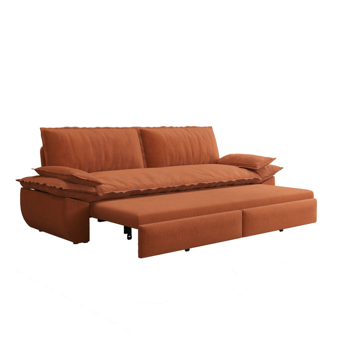 Queen Pull Out Bed, 3 In 1 Convertible Sleeper Sofa
