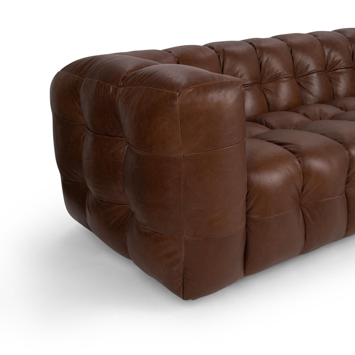 Halston - Sofa - Chestnut Elite