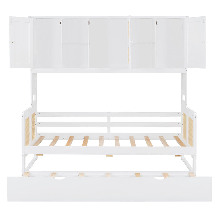 Daybed And All In One Cabinet And Shelf