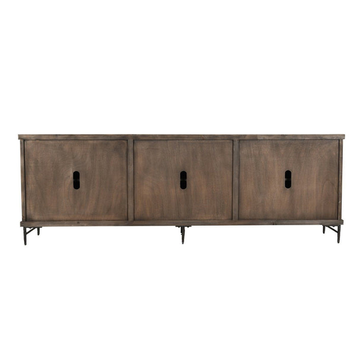 Willmark - 6 Door Iron Leg Sideboard
