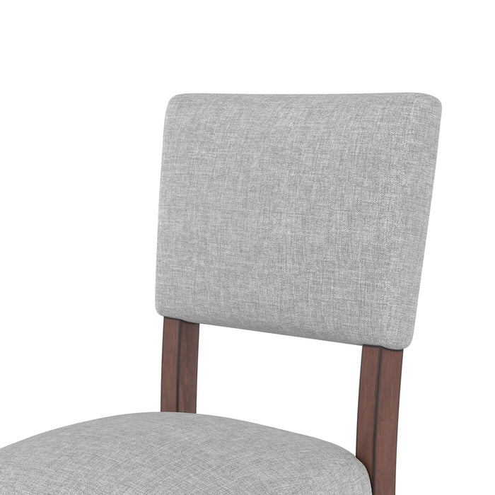 5 Piece Counter Height Dining Set With 4 Upholstered Chairs
