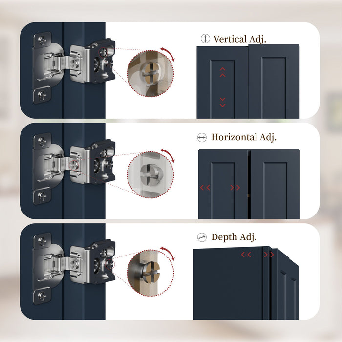 Shaker Wall Cabinet With Soft Close Hinges, Adjustable Shelves, Double Door