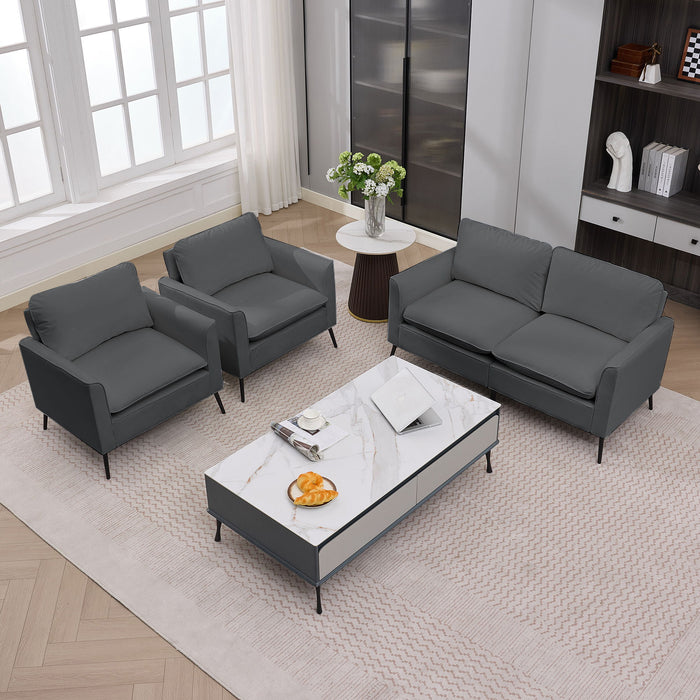 Upholstered Sofa Loveseat For Living Room