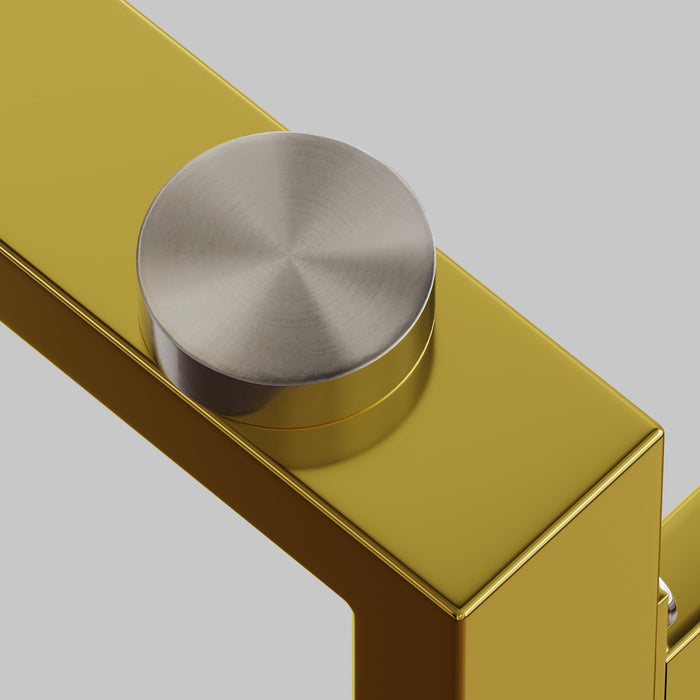 Modern Minimalist Rectangular Dining Table With Tempered Glass Top