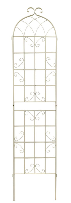 Metal Garden Rustproof Trellis For Climbing Plants Outdoor Flower Support