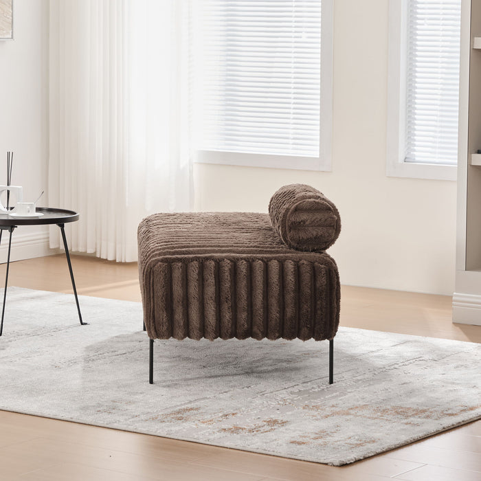 Mini Loveseat With Adjustable Backrest