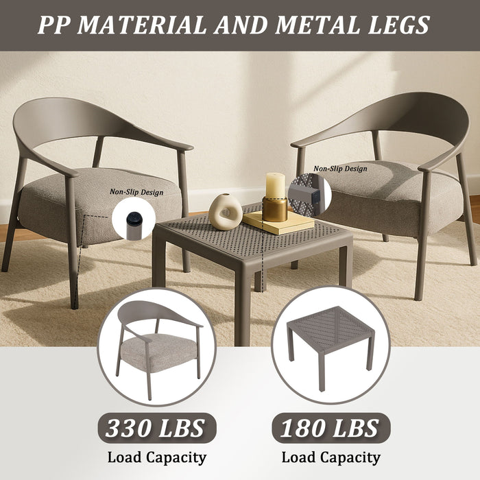 Furniture Set With Seat Cushions, Sturdy And Durable