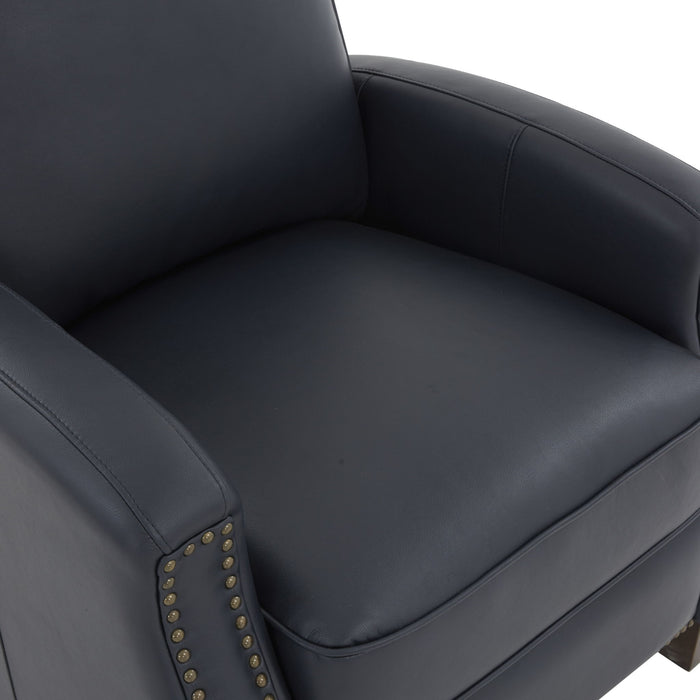 Jack - Push Back Recliner With Track Arms And Nailhead Accents