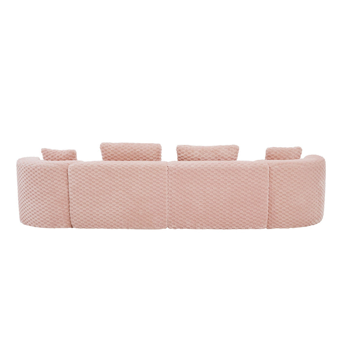 Modular Sectional Sofa With Free Combination Design