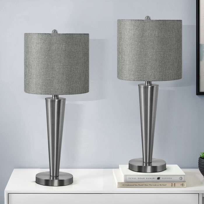 Lighting, Table Lamp, USB Port Included, Contemporary (Set of 2)