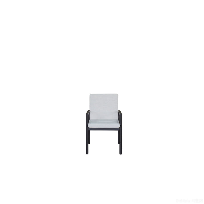 Verona - Dining Chair (Set of 2) - Dark Espresso / Gray / Off White