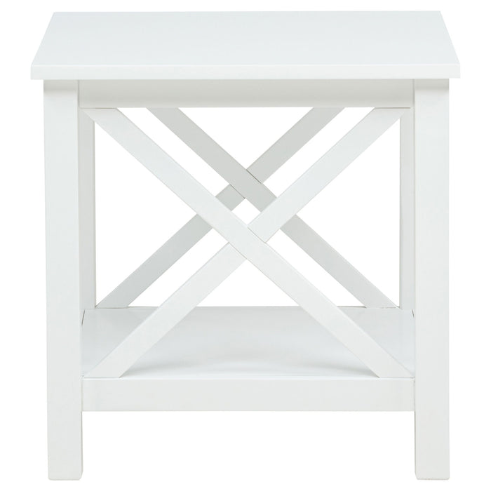Slater - Table Set With X-Frame Design