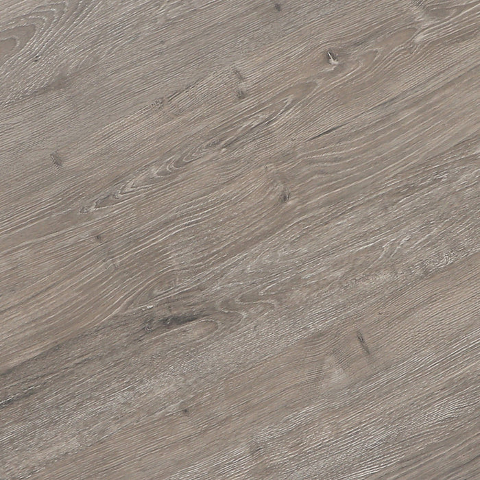 Round Dining Table For 4 - 6, (Table Only) - Gray / Black