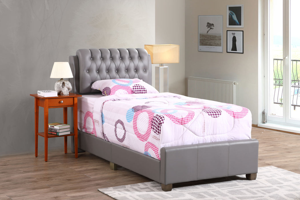 Tufted Upholstered Bed