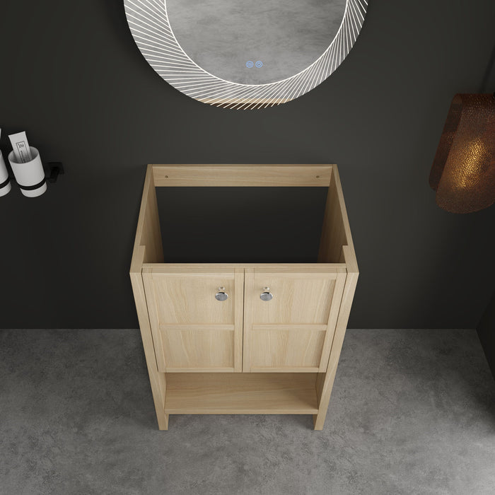 Modern Freestanding Bathroom Vanity With 2 Soft Closing Doors