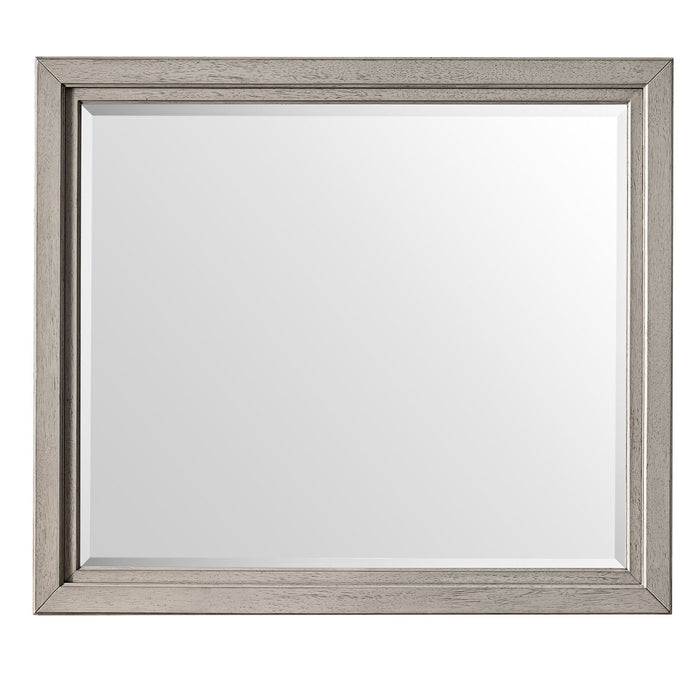 Coronado - Mirror With 1" Beveled Edge And Dresser Attachments - Khaki