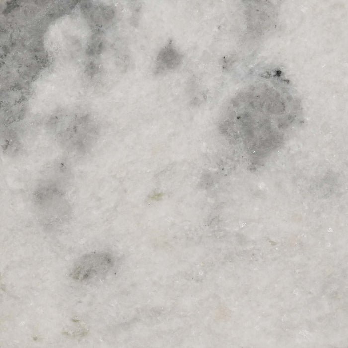 Balboa - Round Accent Side Table With Sculptural Base - White