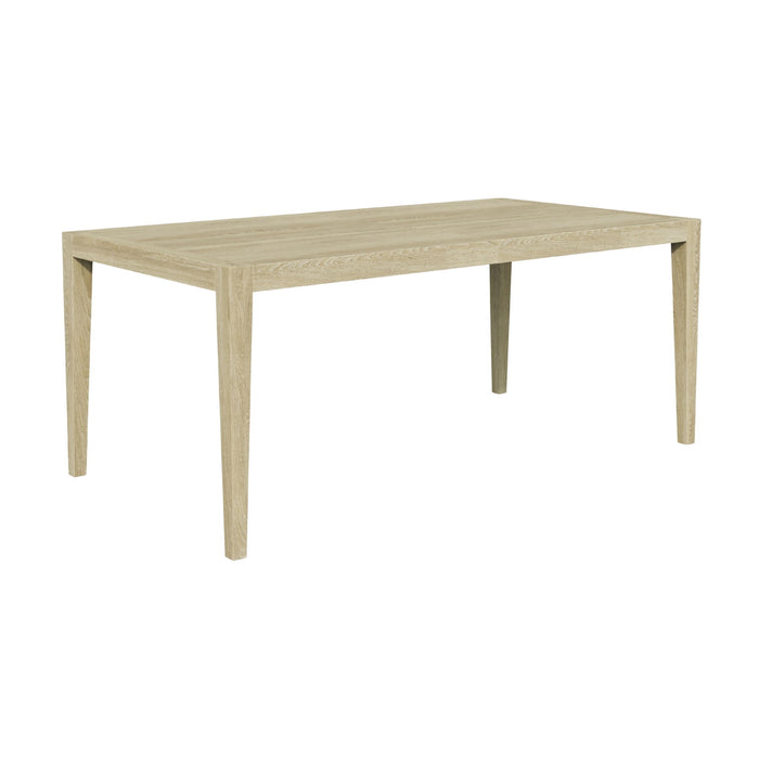 Adeline - Rectangular Dining Table With Leaves - Natural Wood Wash