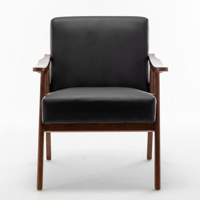 Accent Chair, Classic Mid Century Modern For Extra Seating