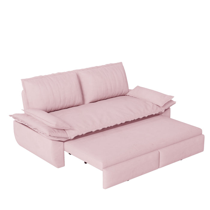 Queen Pull Out Sofa Bed, 3 In 1 Convertible Sleeper Sofa