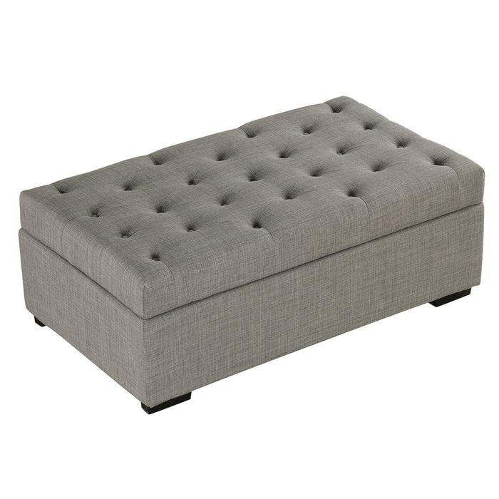 Convertible Folding Sofa Bed Ottoman With Memory Mattress And Tufted Design