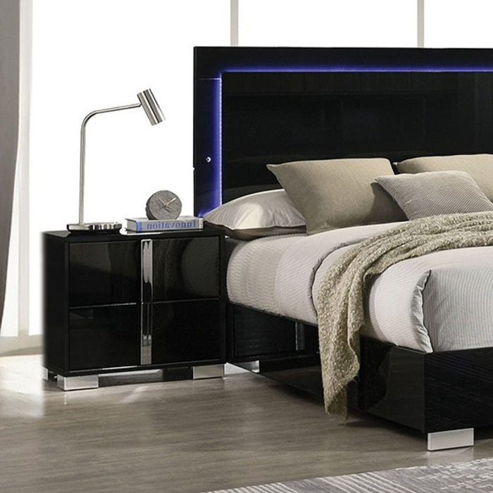 Nightstand With Vertical Handles