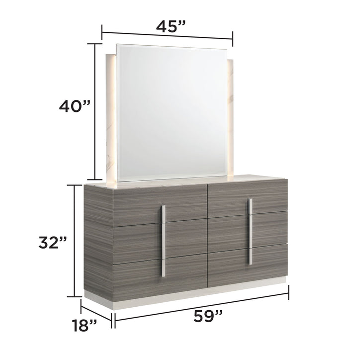 Altima - Bedroom Set With LED Headboard