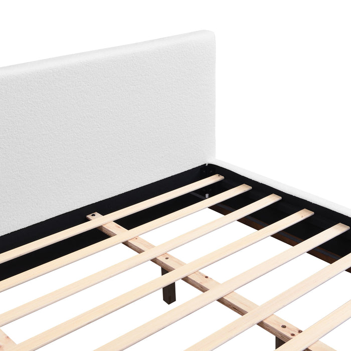 Elegant Upholstered Bed