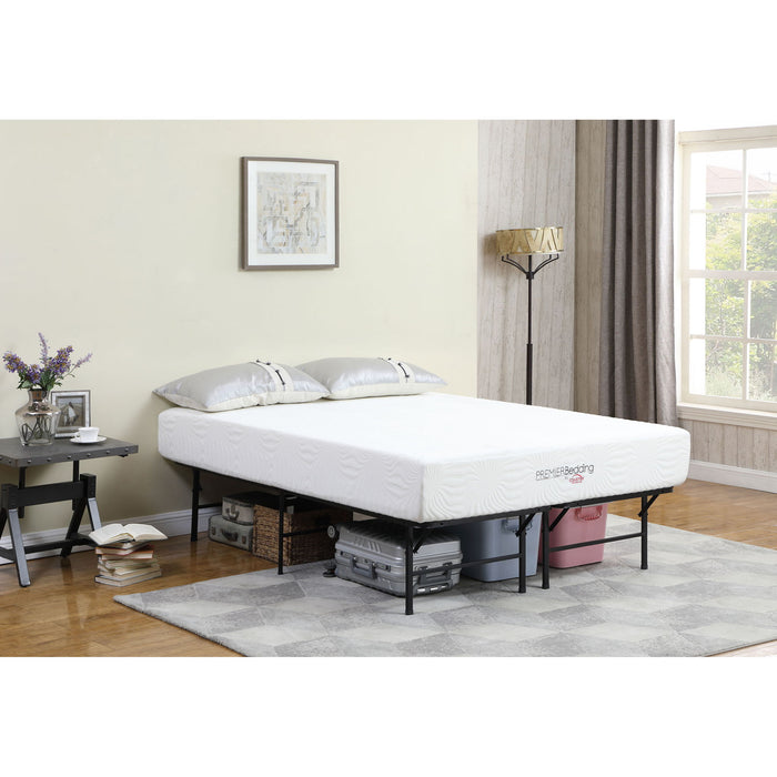 Andell - Eastern King Mattress Support Platform Bed - Black