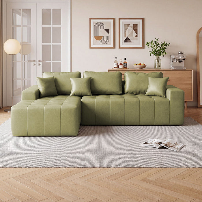 L - Shaped Corner Chaise Sofa Bed