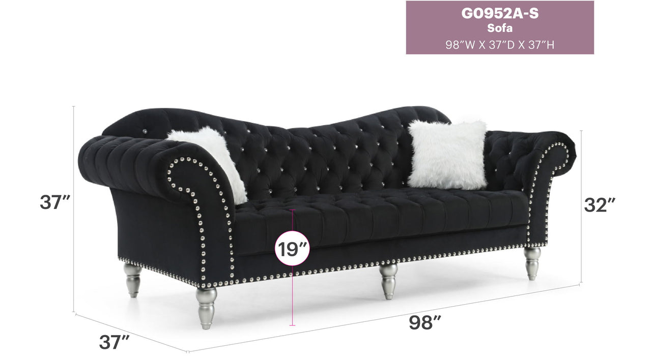 Wilshire - Soft Velvet Sofa