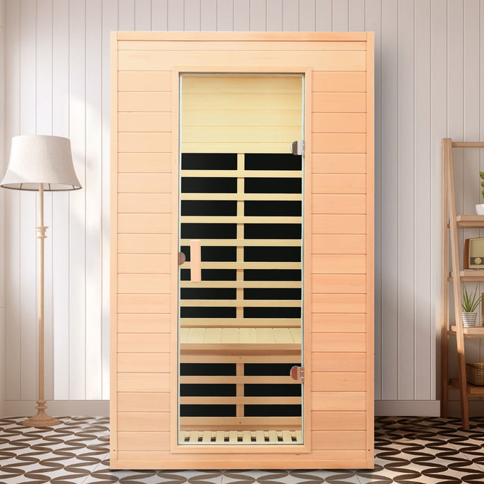 Hemlock Far Infrared Roof Embedded Indoor Sauna Room