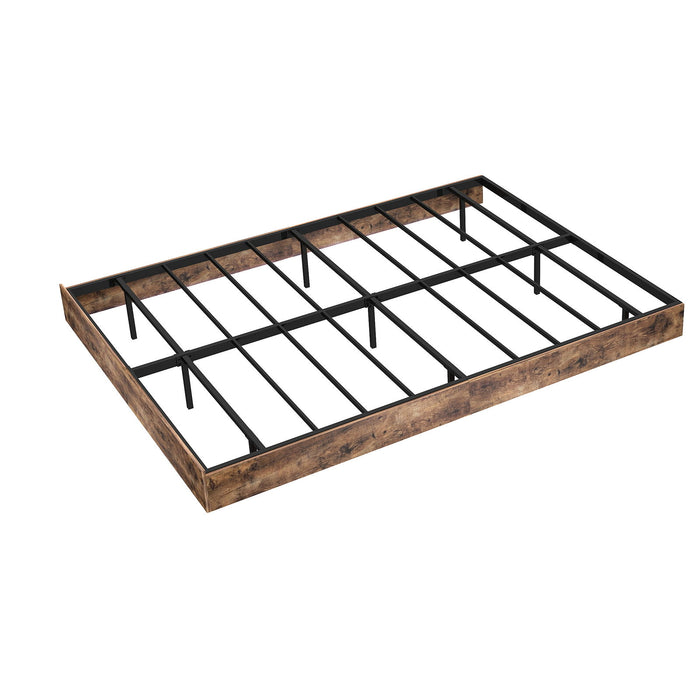 Platform Floating Bed Frame With RGB LED Lights