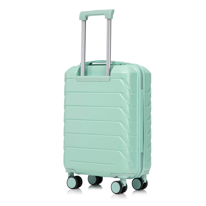 Hard Shell Travel Luggage With Scratch Resistant Surface