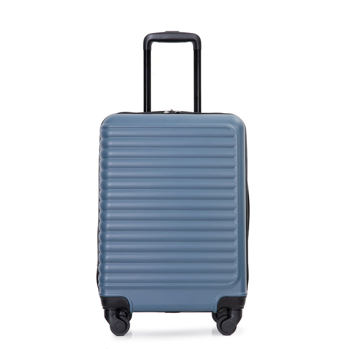 20" Carry On Luggage Lightweight Suitcase, Spinner Wheels