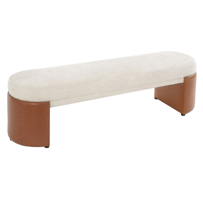 Upholstered Indoor Dining Bench